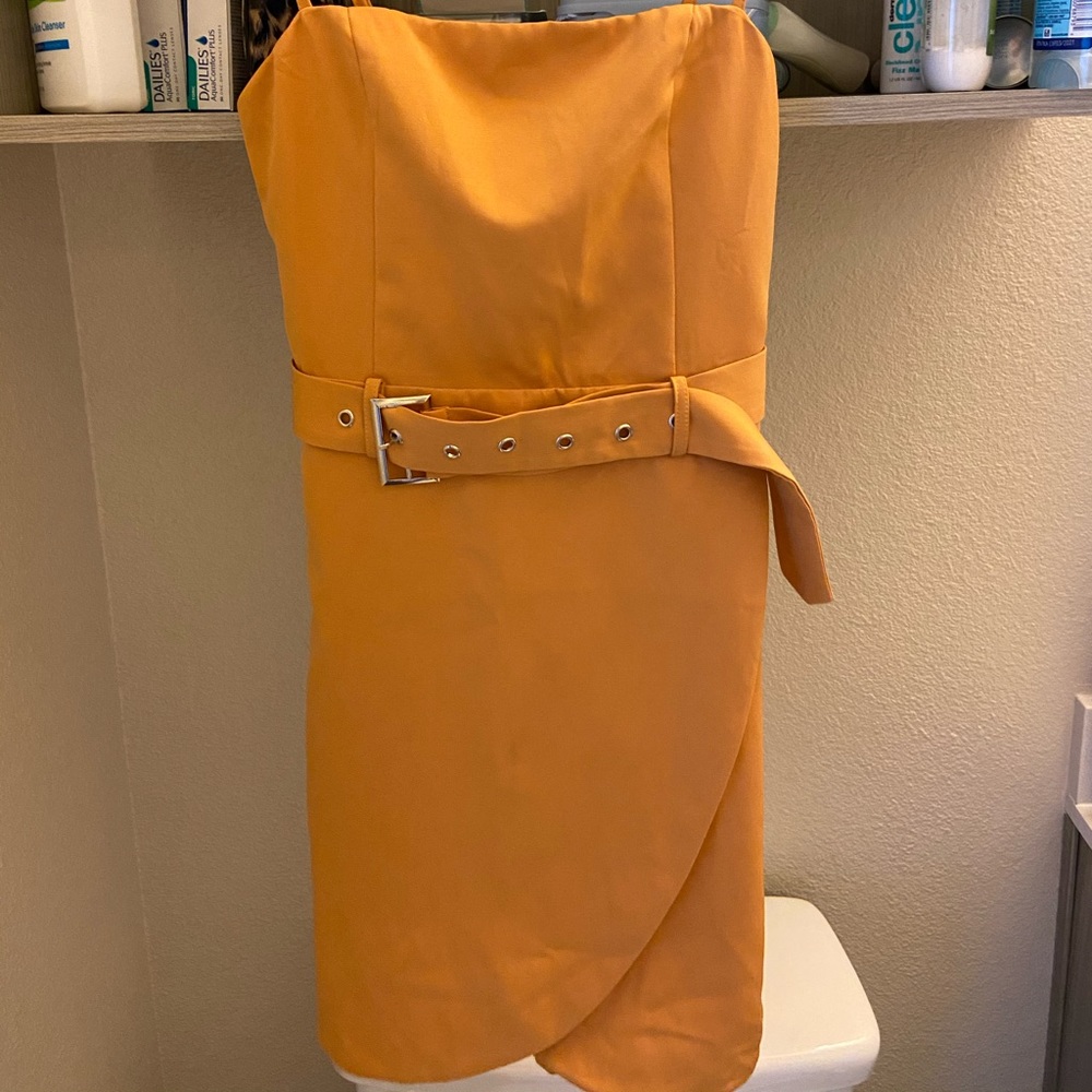 Tobi yellow dress size small